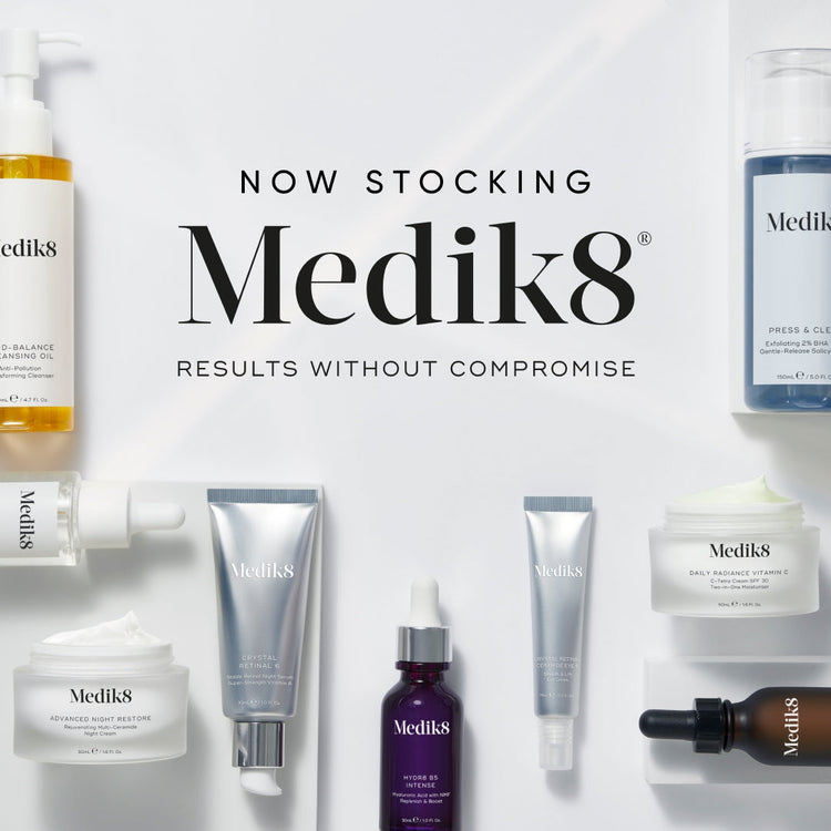 now stocking medik8 at stratumclinic.co.uk