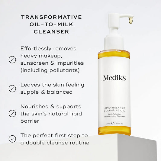 Medik8 Lipid-Balance Cleansing Oil 140ml - Image 2